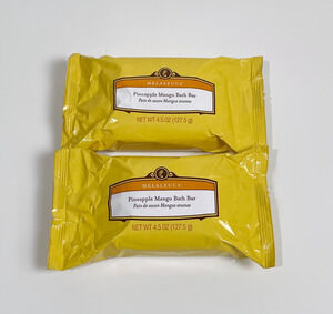 Melaleuca Pineapple Mango Bath Bar 4.5 oz - Lot of 2